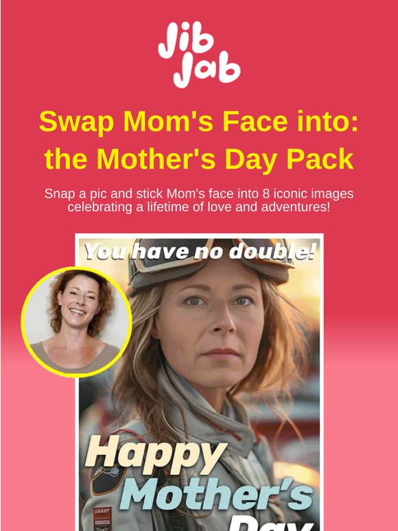 Turn Mom into an AI photo masterpiece 💐