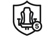 Up to 5-year warranty