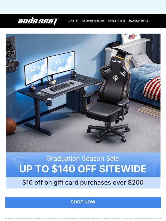 🎓Grad Gift Sorted? Up to $140 OFF + FREE Head Pillow For Kaiser 3E!