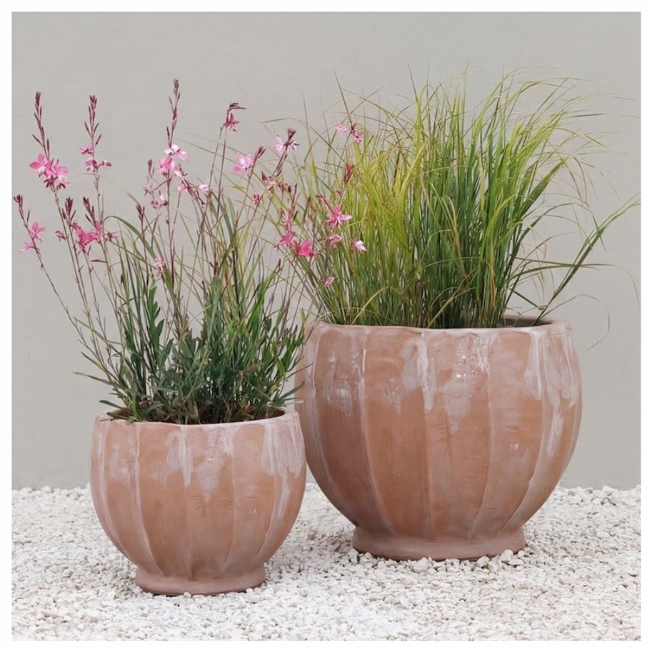 Carra Round Terracotta Planter