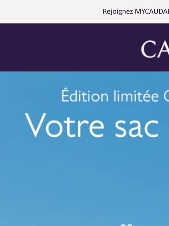 Votre sac de l’été Caudalie x Elise Chalmin offert