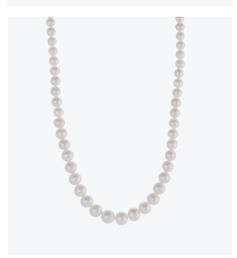 14ct Yellow Gold Freshwater Pearl Necklet