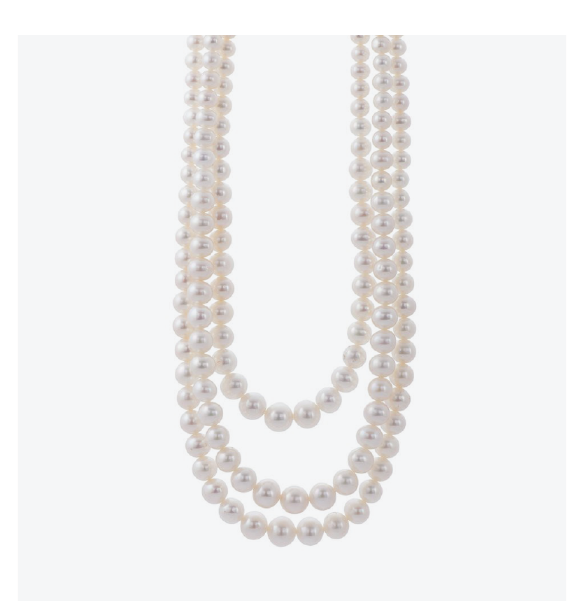  14ct Yellow Gold Freshwater Pearl Necklet