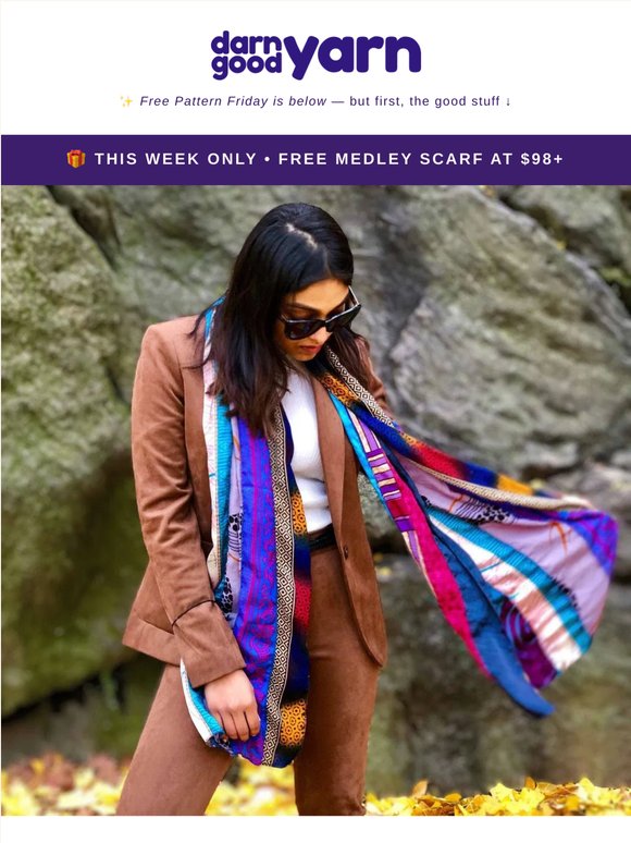 Want this $40 scarf, free?