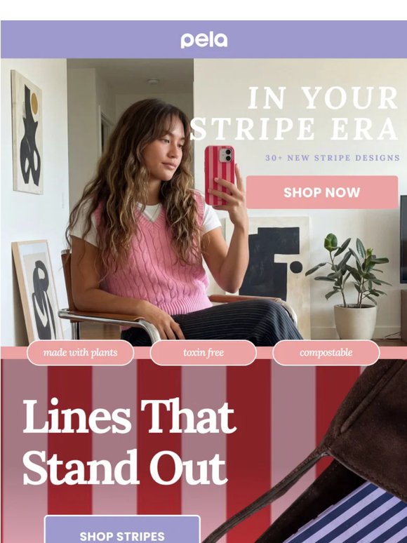 Stripes > solids. Sorry, we don't make the rules.