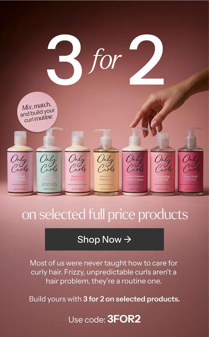 3 for 2 on selected full price products