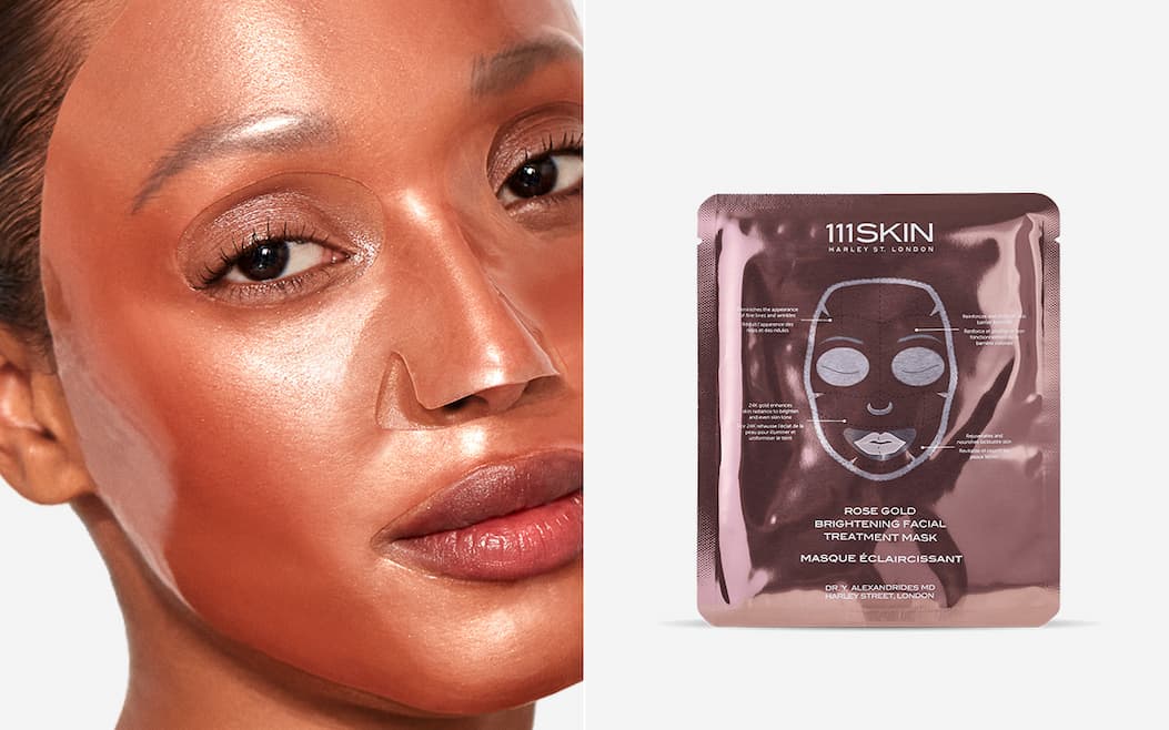 ROSE GOLD BRIGHTENING FACIAL TREATMENT MASK
