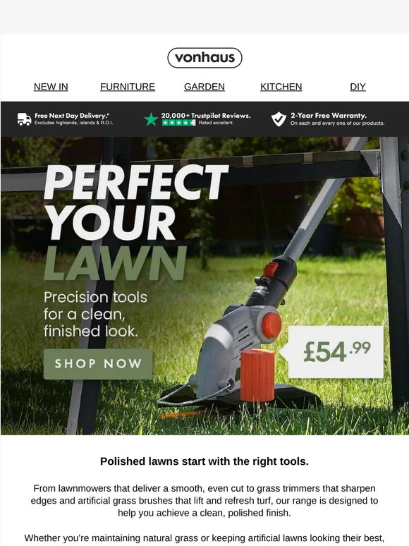 ✂️🌱 The tools behind great‑looking lawns