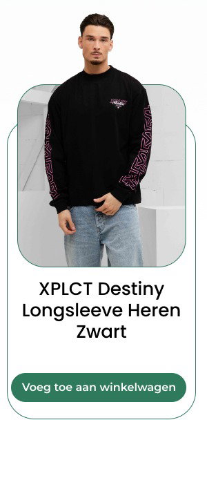 XPLCT Destiny Longsleeve Heren Zwart Voeg toe aan winkelwagen 