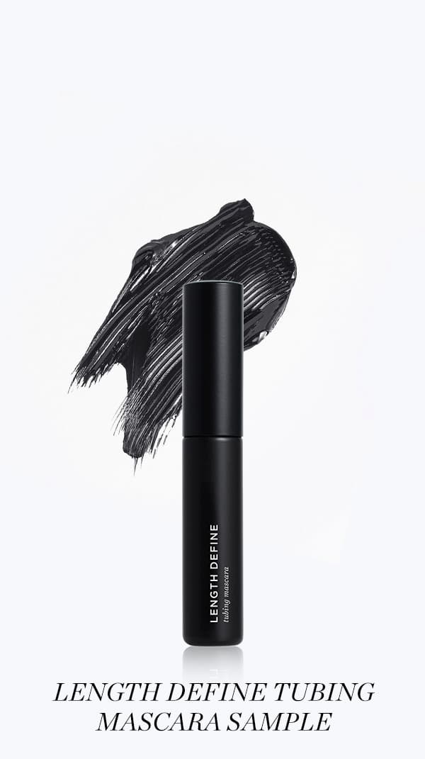 Length Define Tubing Mascara Sample