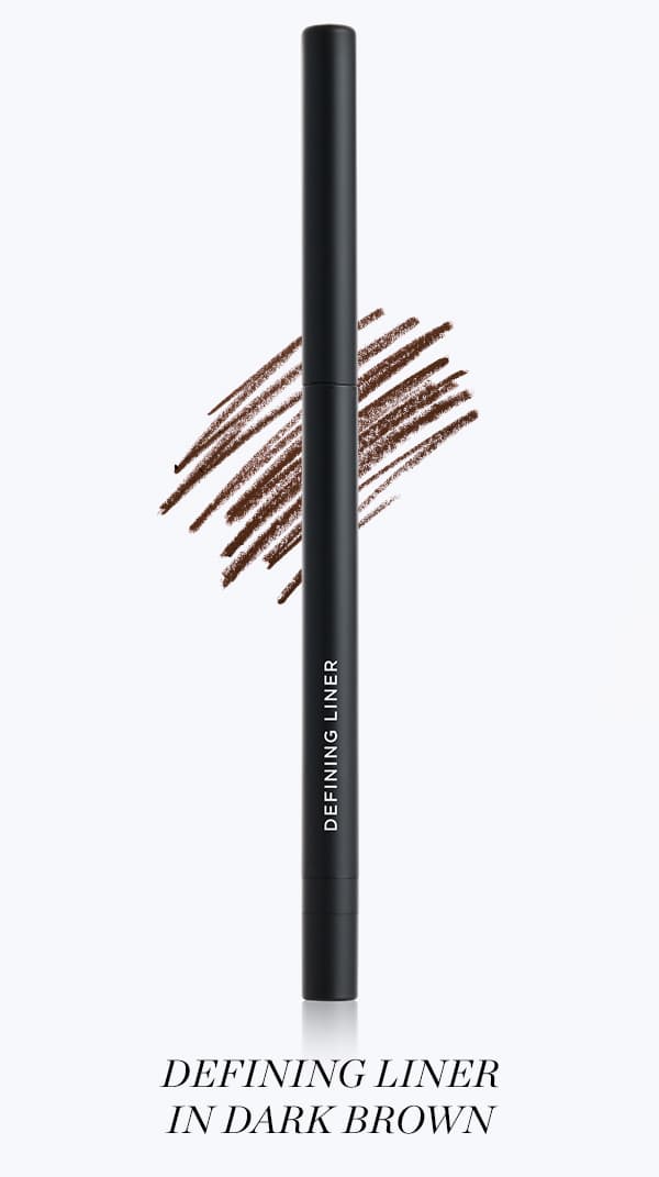 Defining Liner in Dark Brown