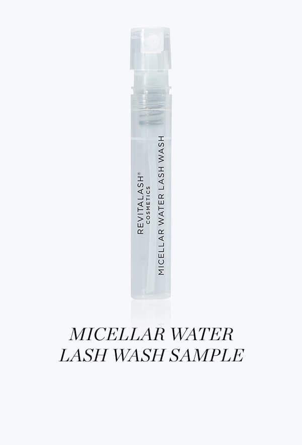 Micellar Water Lash Wash Sample