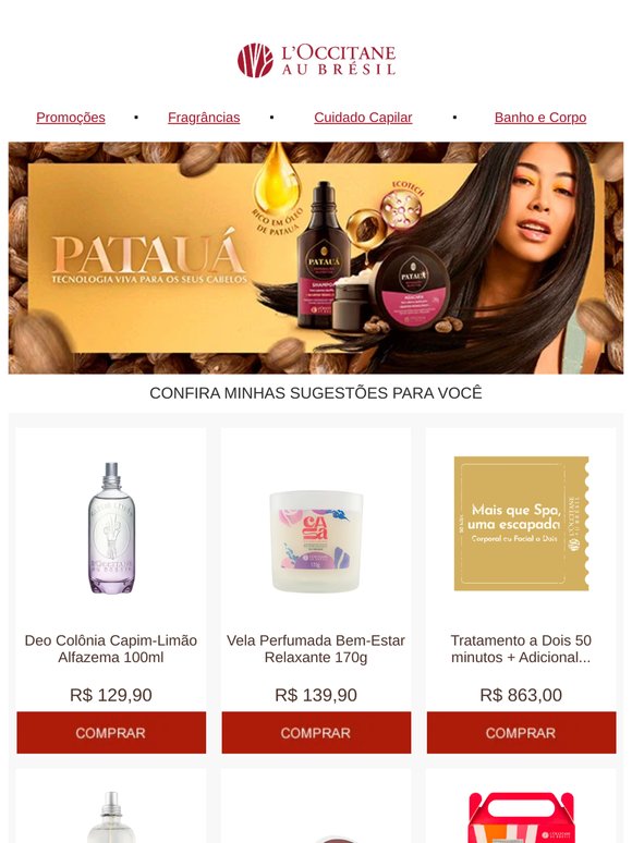 Seus produtos favoritos estão aqui!
