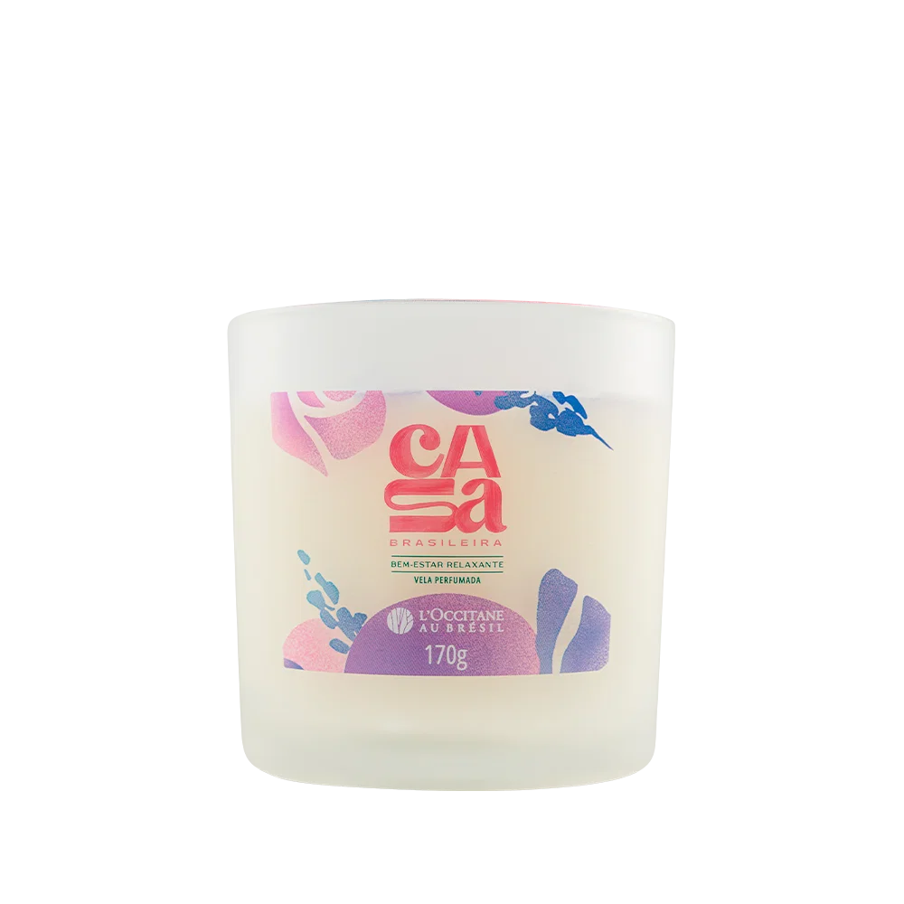 Vela Perfumada Bem-Estar Relaxante 170g