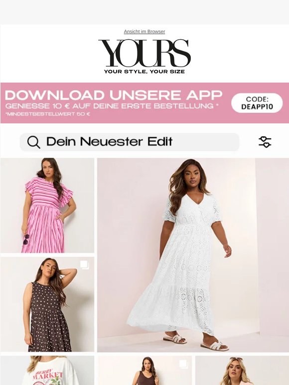 —, dein nächster Lieblingslook ist da
