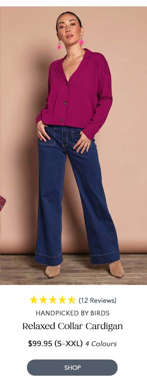 relaxed-collar-cardigan-magenta