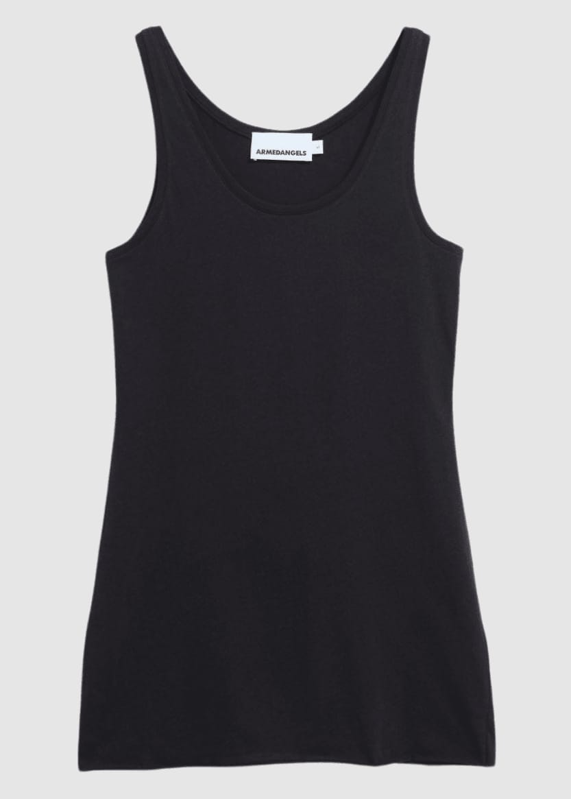 Single Jersey Top Black