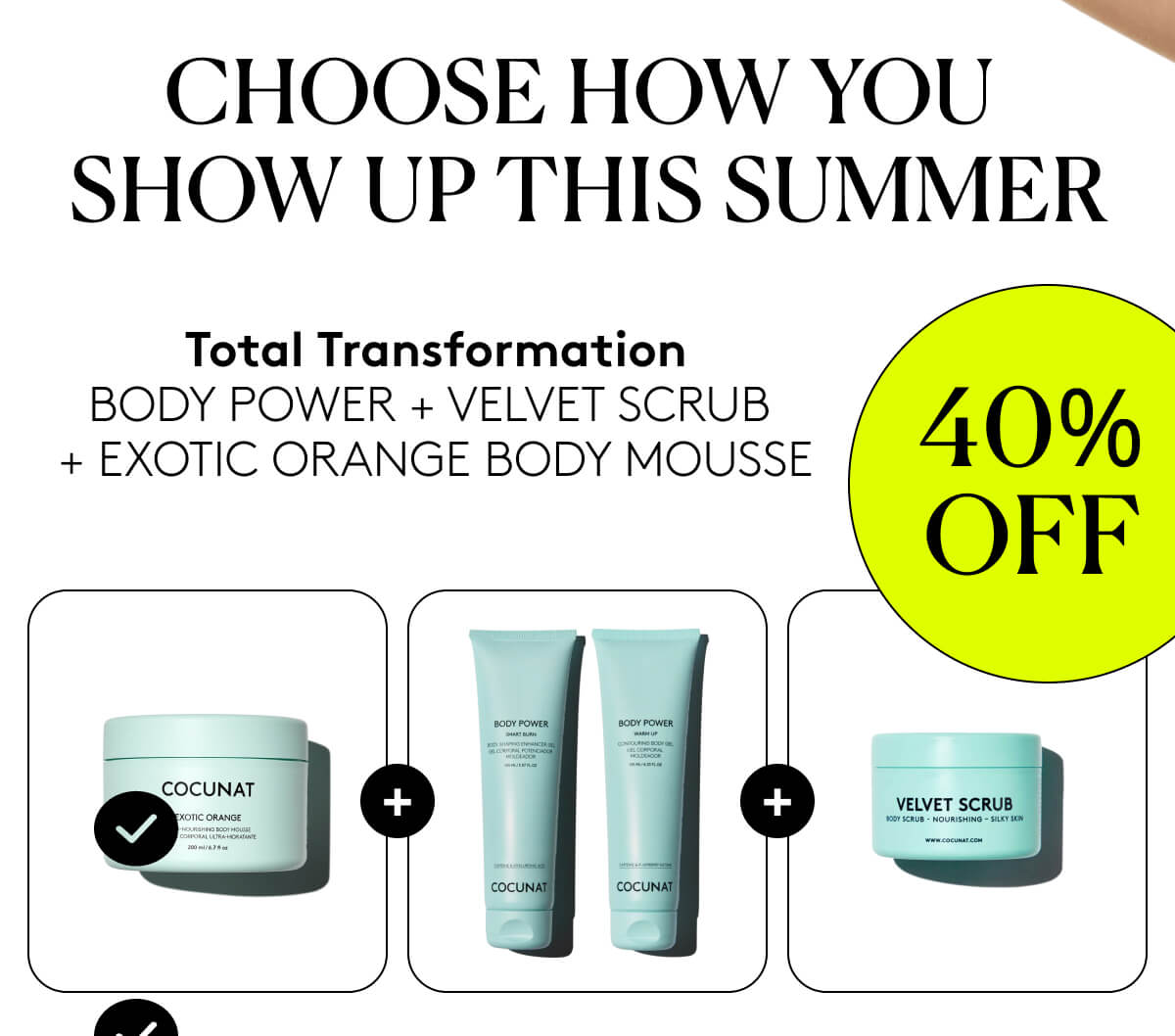 Choose How You  Show up This Summer