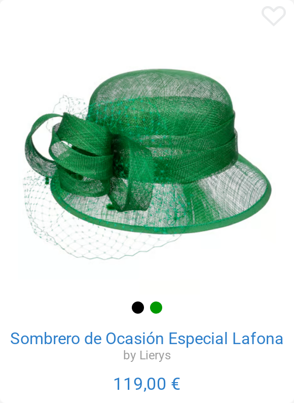 Sombrero de Ocasión Especial Lafona by Lierys