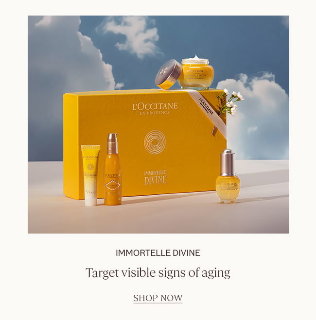 IMMORTELLE DIVINE | TARGET VISIBLE SIGNS OF AGING | SHOP NOW