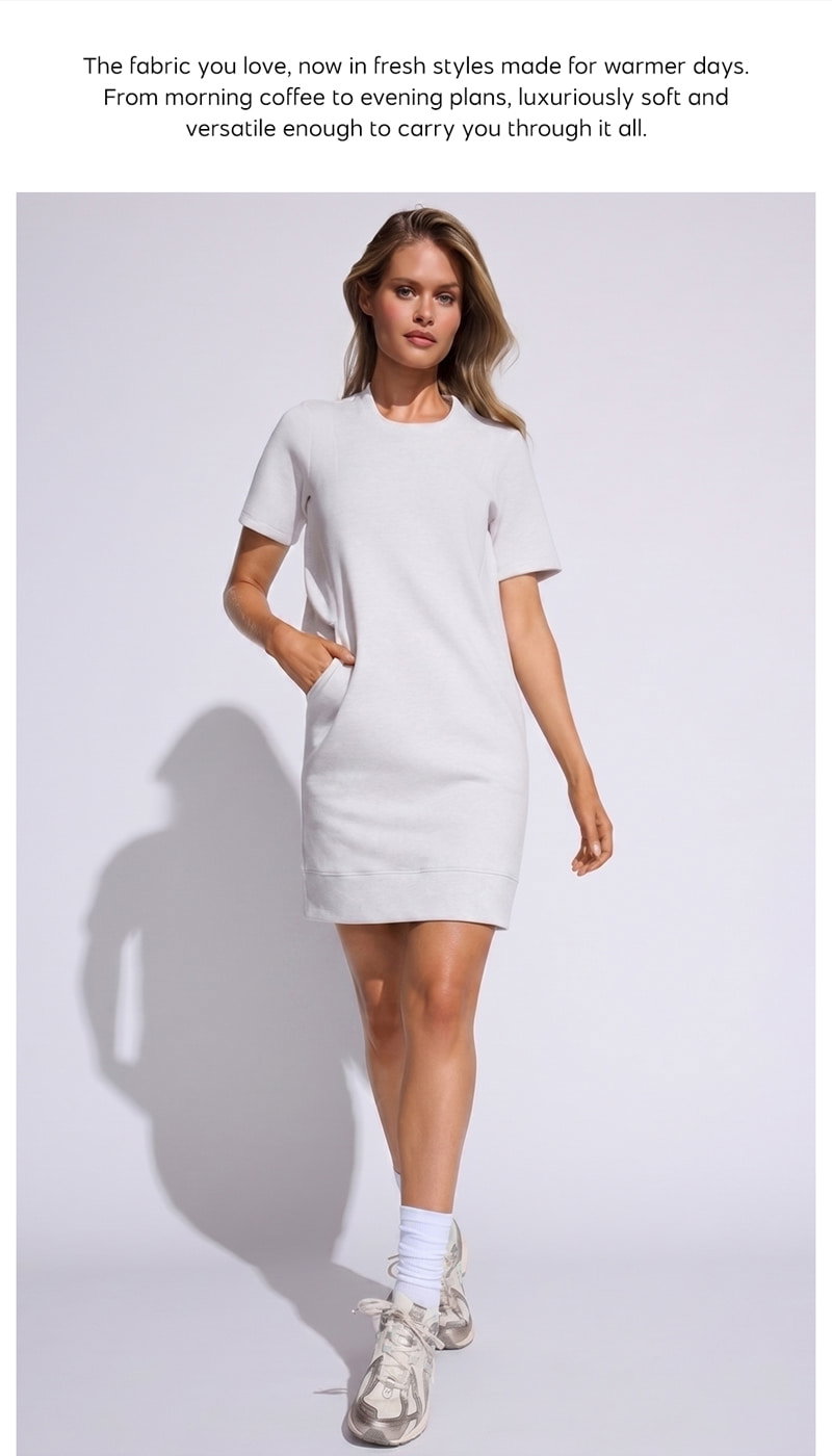 Shop Dreamweave™ Short Sleeve Dress