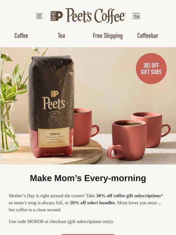 Hurry! 👉up to 30% off for Mother’s Day