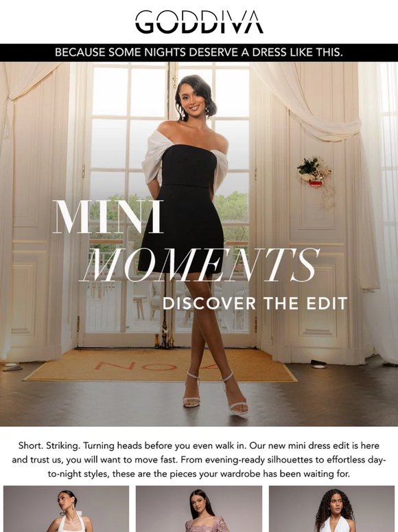 The Mini Dress Moment Is Now