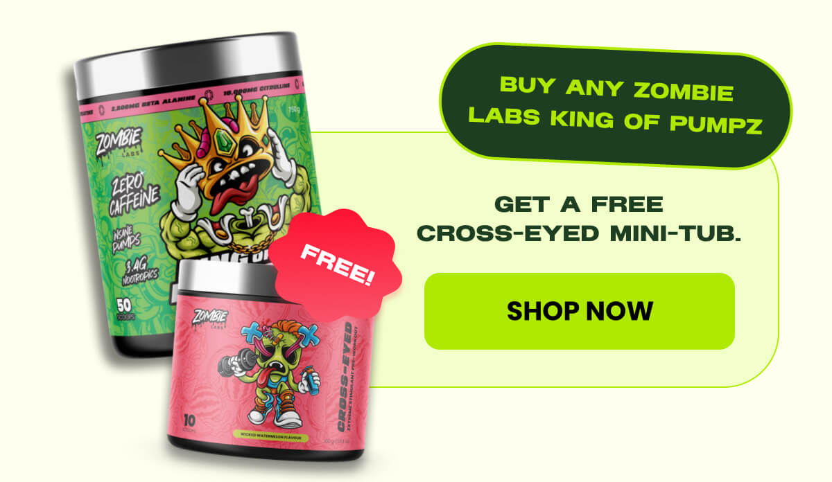 BUY ANY ZOMBIE LABS KING OF PUMPZ | SHOP NOW