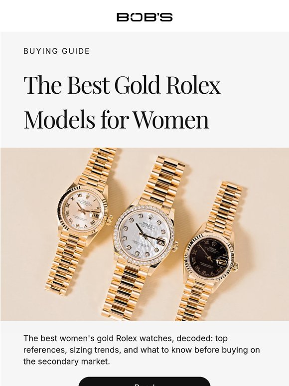 The Smart Way to Buy a Ladies Gold Rolex