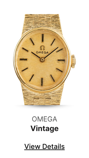 Vintage Ladies Omega Yellow Gold Cocktail