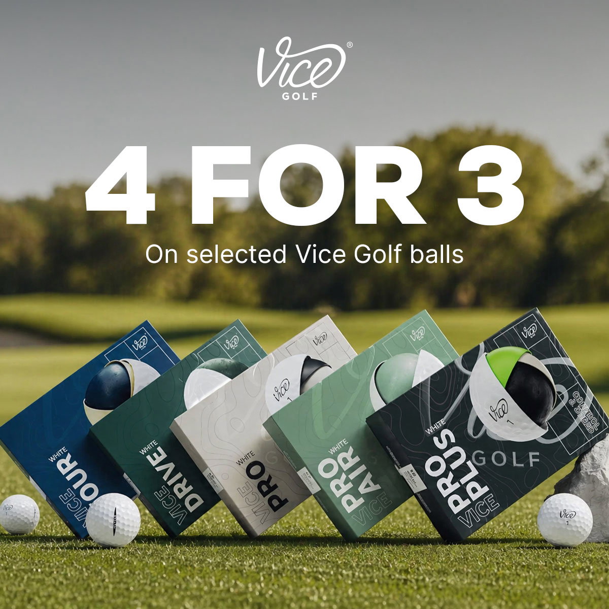 Vice Balls 4 For 3
