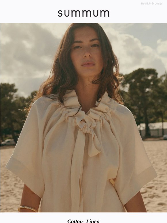 Linen for warm days