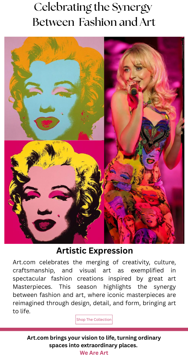Celebrating the Synergy Between Fashion and Art - Celebrate the merging of creativity, culture, craftsmanship and visual art as exemplified in spectacular fashion creations.