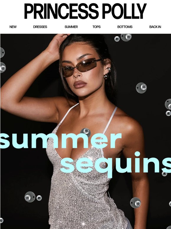 We see YOU in sequins this summer 👀