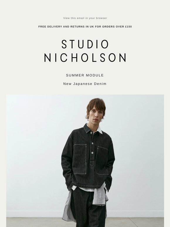 NEW IN | Summer Module Japanese Denim