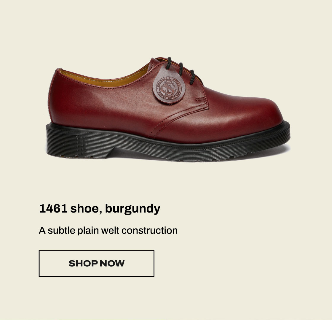 1461 Made in England Classic Calf Leather Shoes
