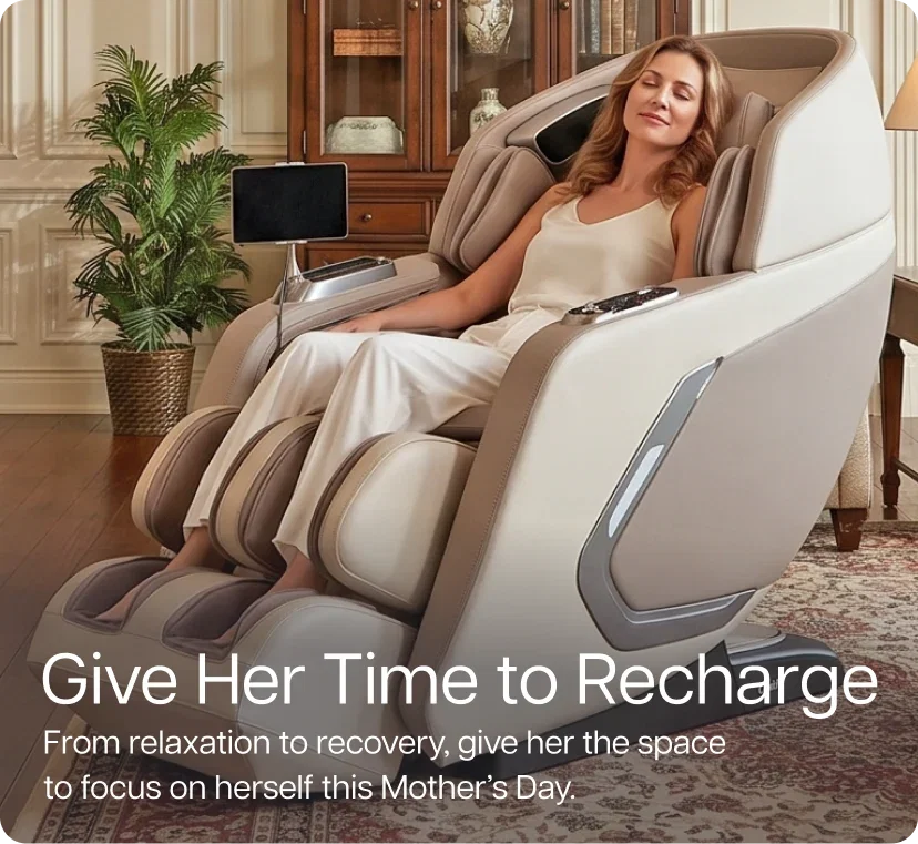 Give her time to recharge. From relaxation to recovery, give her the space to focus on herself this Mother’s Day.
