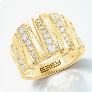 EFFY .65ctw. Diamond Fashion Ring in 14k Yellow Gold