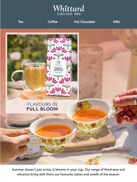 Buds of May: Floral Teas & Infusions