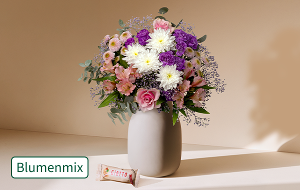 Schöner Blumenmix Inspiration mit Gratis-Giotto für 29,99 €