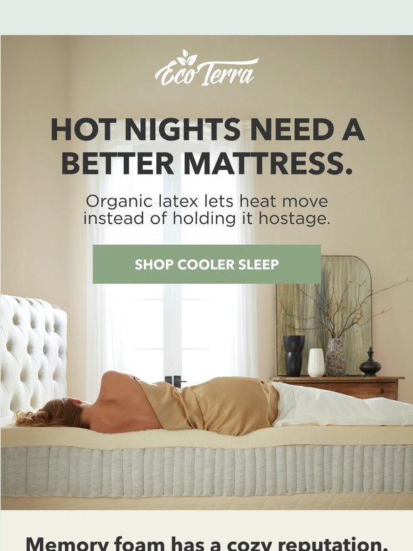 Why Latex Sleeps Cooler