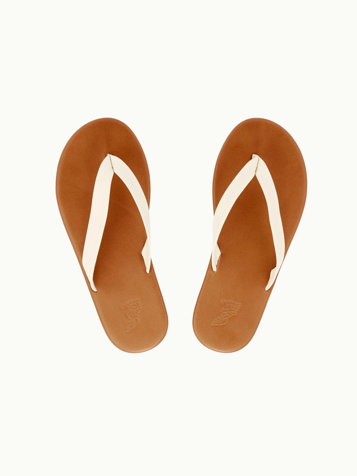 Sayonara Leather Flip Flop - Off White/Cotto ANCIENT GREEK  Regular price£170.00