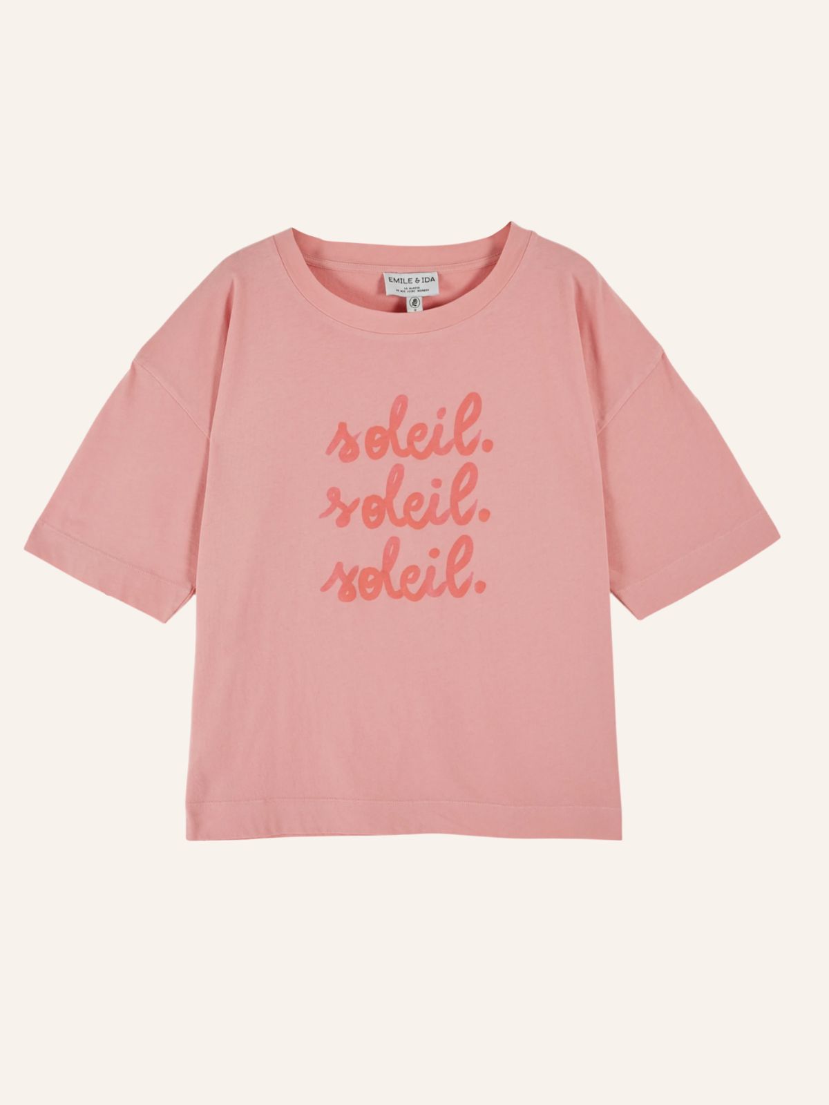 Daisy T- Shirt - Pink EMILE & IDA  Regular price£75.00