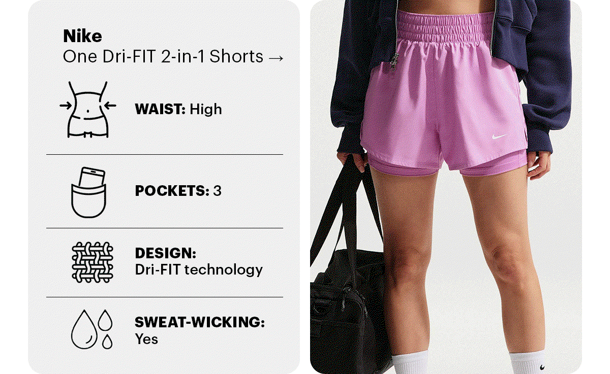 Nike - One Dri-FIT 2-in-1 Shorts