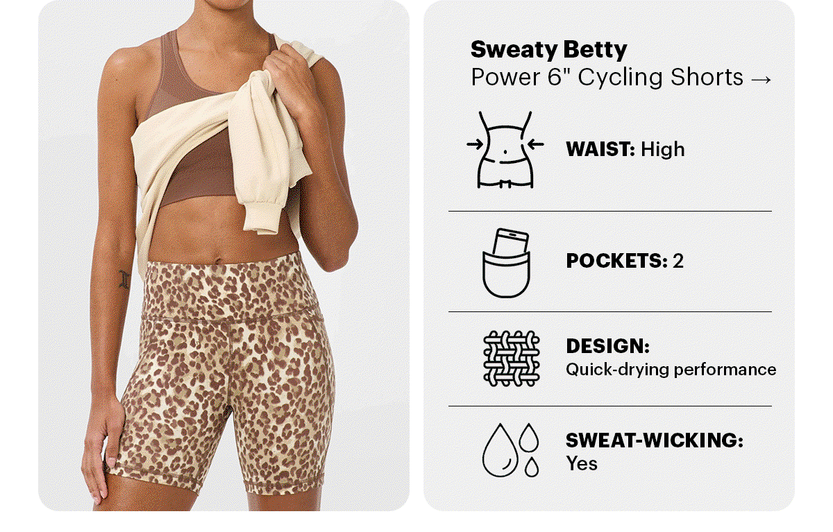 Sweaty Betty - Power 6" Cycling Shorts