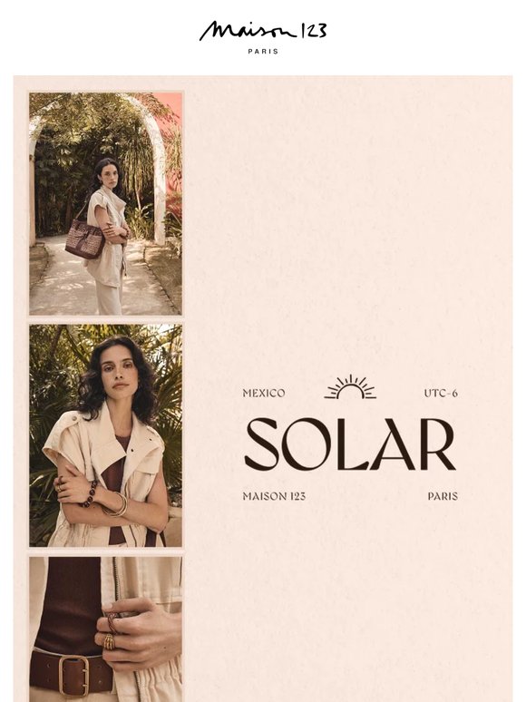 Craquez pour la nouvelle collection SOL