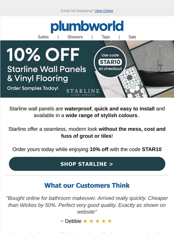 10% off Wall Panels