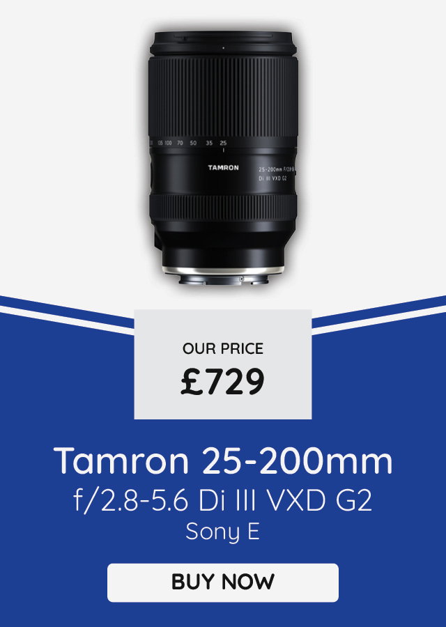 Tamron 25-200mm f/2.8-5.6 Di III VXD G2