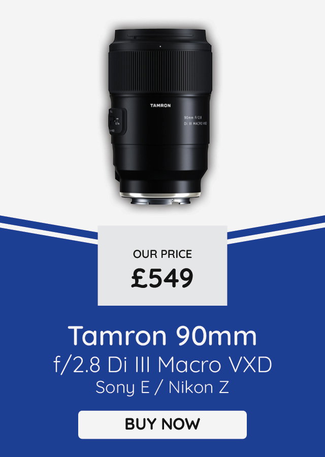 Tamron 90mm f/2.8 Di III Macro VXD