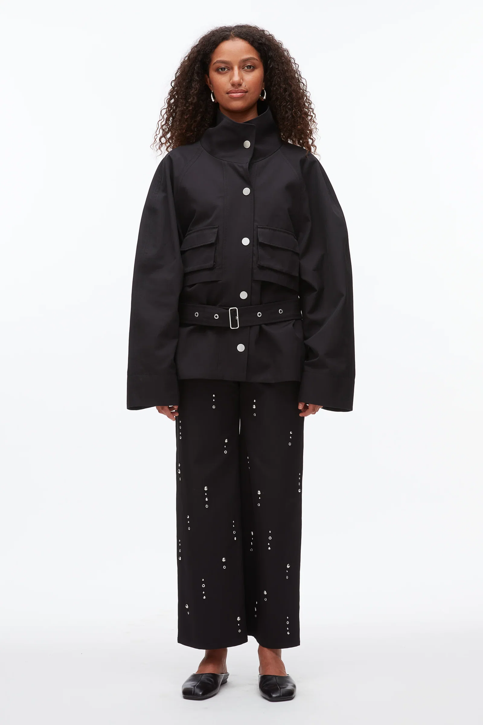 Image of Belted Utility Jacket
